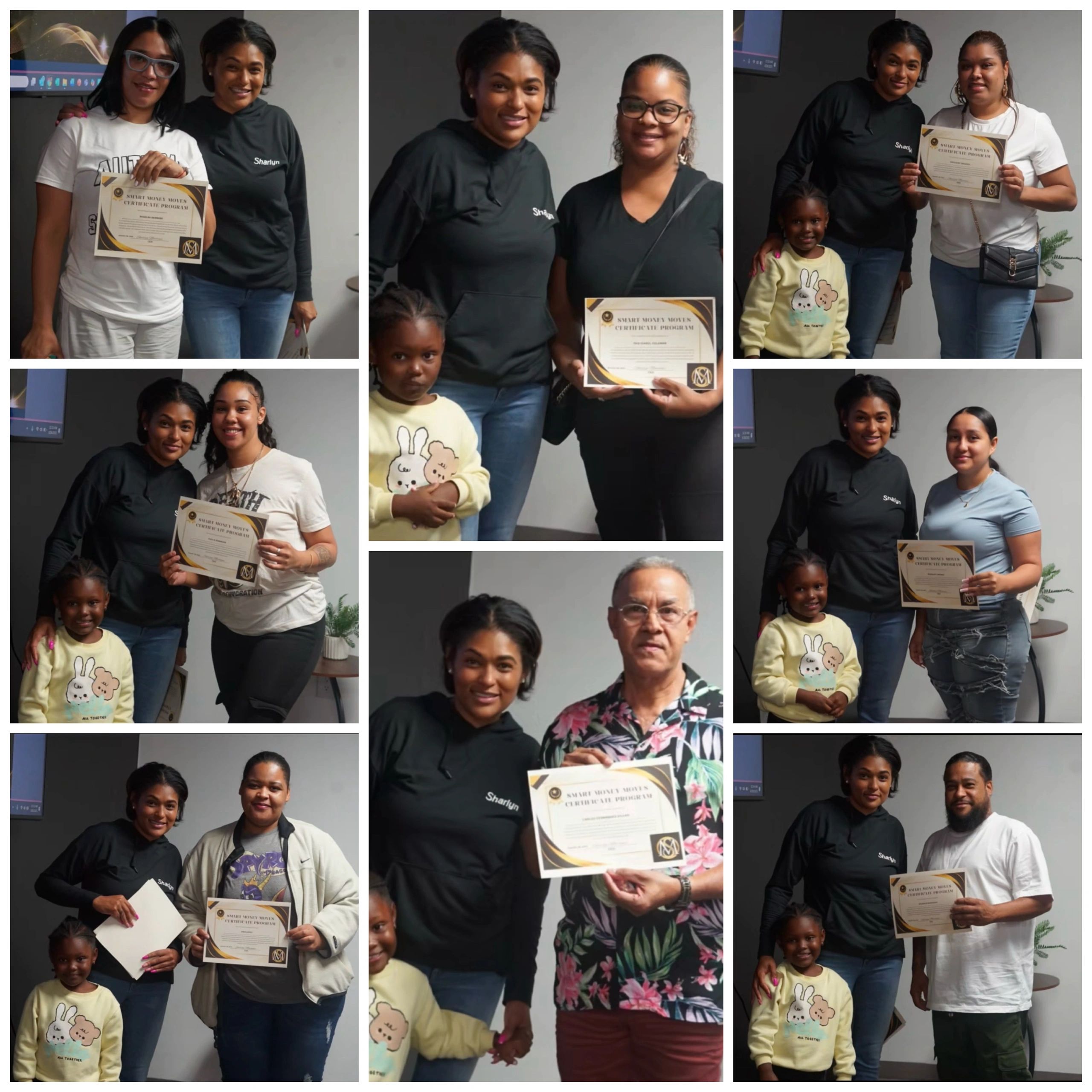 Certificate recipients