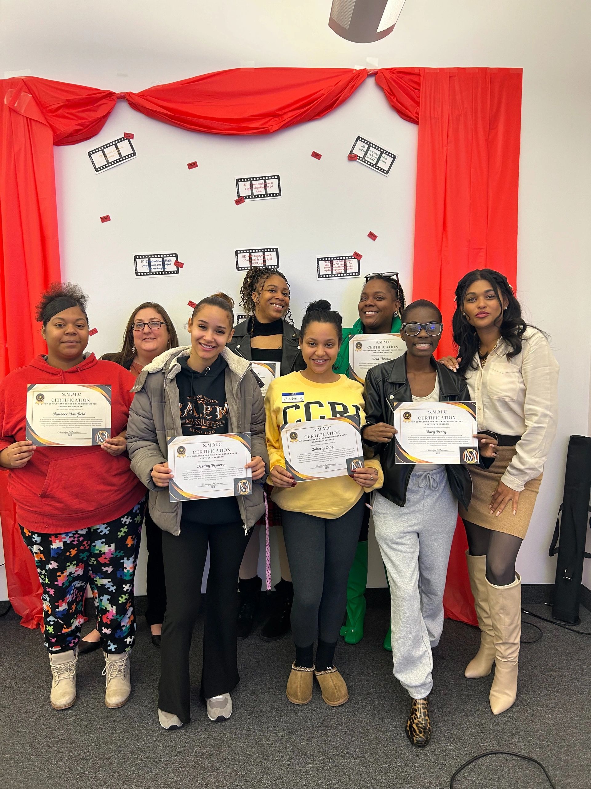 Youth certificate ceremony